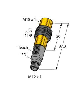 图尔克TURCK电容传感器BCT5-S18-UP6X2T-H1151